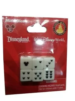 Disney Playing Dice - Mice Dice - Mickey Mouse Icons