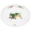 Disney Serving Platter - Santa Mickey Mouse And Friends Holiday