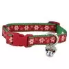 Disney Tails Dog Collar - Holiday Snowflakes - Minnie Mouse