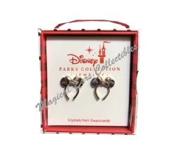 Disney Post Earrings - Minnie Mouse Ear Headband - Rose Gold