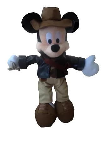 Disney Plush - Mickey Mouse - Indiana Jones 1 Disney Plush - Mickey Mouse - Indiana Jones