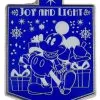 Disney Hanukkah Pin - Mickey Mouse - Joy And Light