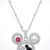 Disney Necklace - Mickey Mouse Icons Floating Charms