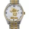 Disney Wrist Watch For Men - Mickey Mouse Expandable - Silver/Gold