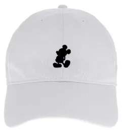 Disney Hat - Nike Baseball Cap - Mickey Mouse Standing - White