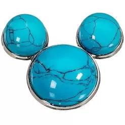 Disney Pin-Blue Turquoise Mickey Mouse