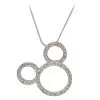 Disney Arribas Necklace - Large Swarovski Crystal Mickey Mouse