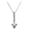 Disney Arribas Necklace - Swarovski Crystal Bar Mickey Mouse