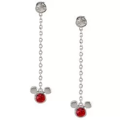 Disney Arribas Earrings - Mickey Mouse Magenta Icon
