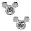 Disney Arribas Earrings - Clear Mickey Mouse Icon - Swarovski Crystal