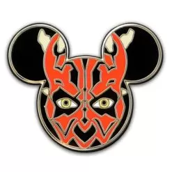 Disney Star Wars Pin - Mickey Mouse Icon - Darth Maul