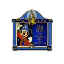 Disney Good Luck, Bad Luck Pin - January - Mickey Mouse - Limited Edition