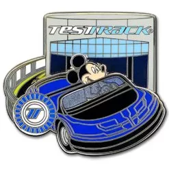 Disney Test Track Pin - Epcot - Mickey Mouse