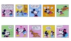 Disney Mystery Pin Set - Mickey Mouse Comic Strip - 2 Random