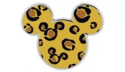 Disney Animal Kingdom Pin - Mickey Mouse Leopard Print