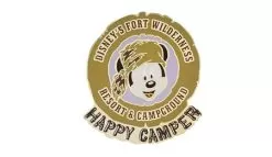 Disney Wilderness Lodge Pin - Mickey Mouse - Happy Camper