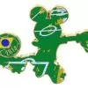 Disney Mickey Mouse Pin - 2014 Mickey Soccer Player - Brazil