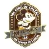 Disney Mickey Mouse Pin - Vintage Mickey Mouse - The King Of Cheers