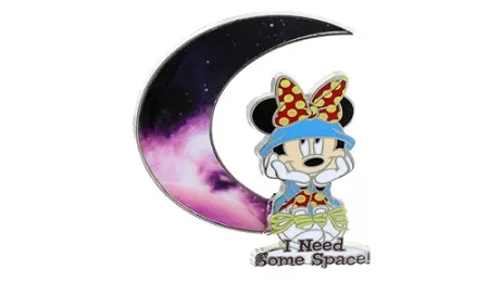 Disney Minnie Mouse Pin - I Need Some Space 1 Disney Minnie Mouse Pin - I Need Some Space