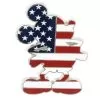 Disney Mickey Mouse Pin - Stars And Stripes