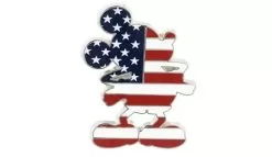 Disney Mickey Mouse Pin - Stars And Stripes