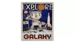 Disney Mickey Mouse Pin - Explores The Galaxy