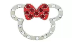 Disney Minnie Mouse Pin - Minnie Mouse Outline With Embellishments