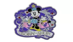 Disney Minnie Pin - Minnie Mouse - Born To Shop