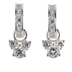 Disney Earrings - Crystal Hoop Mickey Mouse