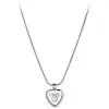 Disney Arribas Necklace - Mickey Mouse Icon And Heart