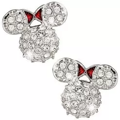 Disney Arribas Earrings - Minnie Mouse Icon - Domed