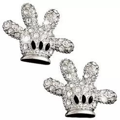 Disney Arribas Earrings - Mickey Mouse Glove