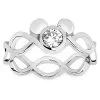Disney Arribas Brothers Ring - Mickey Mouse Single Crystal Eternity