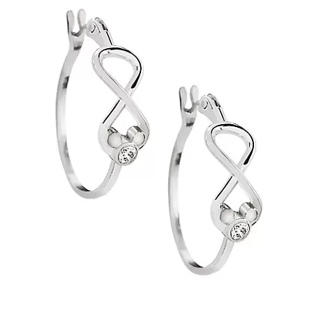 Disney Arribas Brothers Earrings - Mickey Mouse Infinity Hoop 1 Disney Arribas Brothers Earrings - Mickey Mouse Infinity Hoop