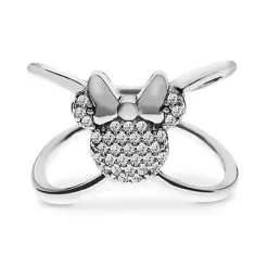 Disney Rebecca Hook Ring - Minnie Mouse X Ring - Silver