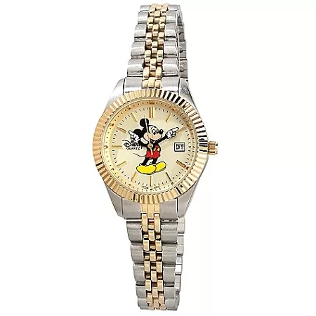 Disney Wrist Watch - Two-Tone Hands Mickey Mouse -- Small 1 Disney Wrist Watch - Two-Tone Hands Mickey Mouse -- Small