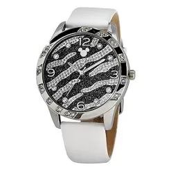Disney Wrist Watch - Mickey Mouse Zebra Stripe