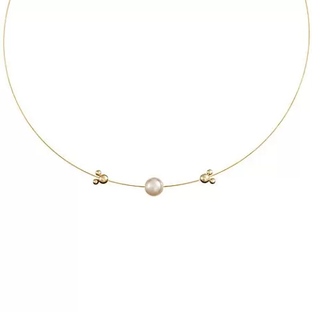 Disney Necklace - Mickey Mouse Icon Pearl 1 Disney Necklace - Mickey Mouse Icon Pearl