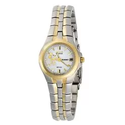 Disney Wrist Watch - Citizen Mickey Mouse For Women - Silver & Gold