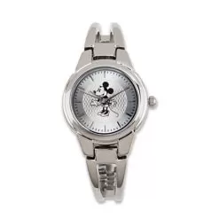 Disney Wrist Watch - Bangle Minnie Mouse For Women - Silver