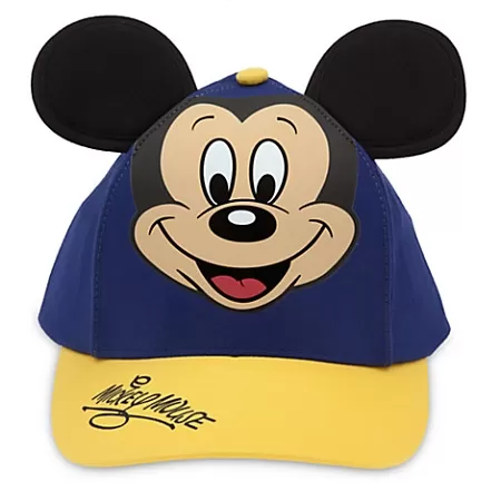 Disney Hat - Baseball Cap - Mickey Mouse - Blue/Gold 1 Disney Hat - Baseball Cap - Mickey Mouse - Blue/Gold