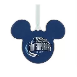 Disney Disc Ornament - Mickey Mouse - Contemporary Resort