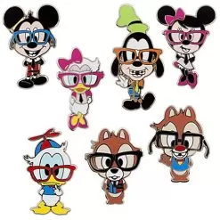 Disney Pin Set - Nerds Rock - Mickey Mouse