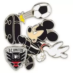 Disney Major League Soccer Pin - Mickey Mouse - D.C. United