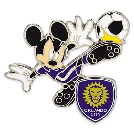 Disney Major League Soccer Pin - Mickey Mouse - Orlando City 1 Disney Major League Soccer Pin - Mickey Mouse - Orlando City