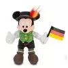 Disney Plush - World Showcase Mickey Mouse - Mini Bean Bag Plush -- Germany -- 8 1/2''