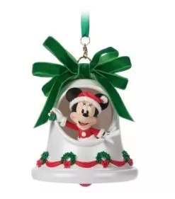 Disney Sketchbook Ornament - Santa Minnie Mouse Bell