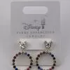 Disney Dangle Earrings - Mickey Mouse Rainbow Hoops