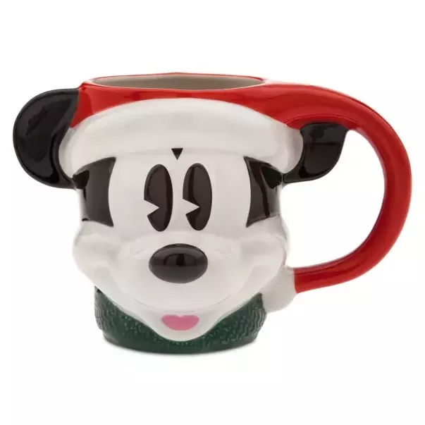 Disney Holiday Coffee Mug - Santa Mickey Mouse 1 Disney Holiday Coffee Mug - Santa Mickey Mouse