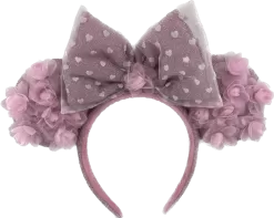Disney Ears Headband - Minnie Mouse - Hearts And Petals